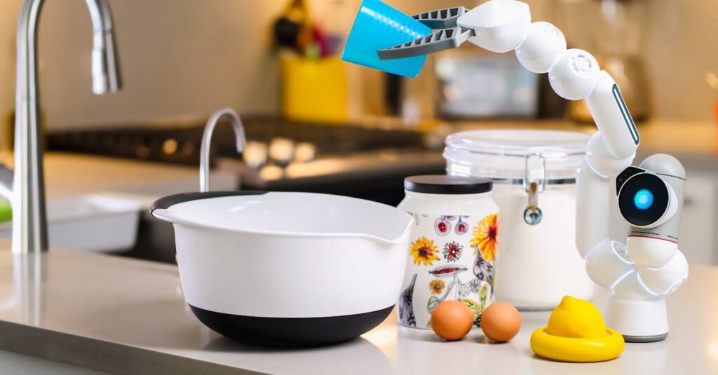 AIが人間の代わりではなく、やさしくサポートする様子