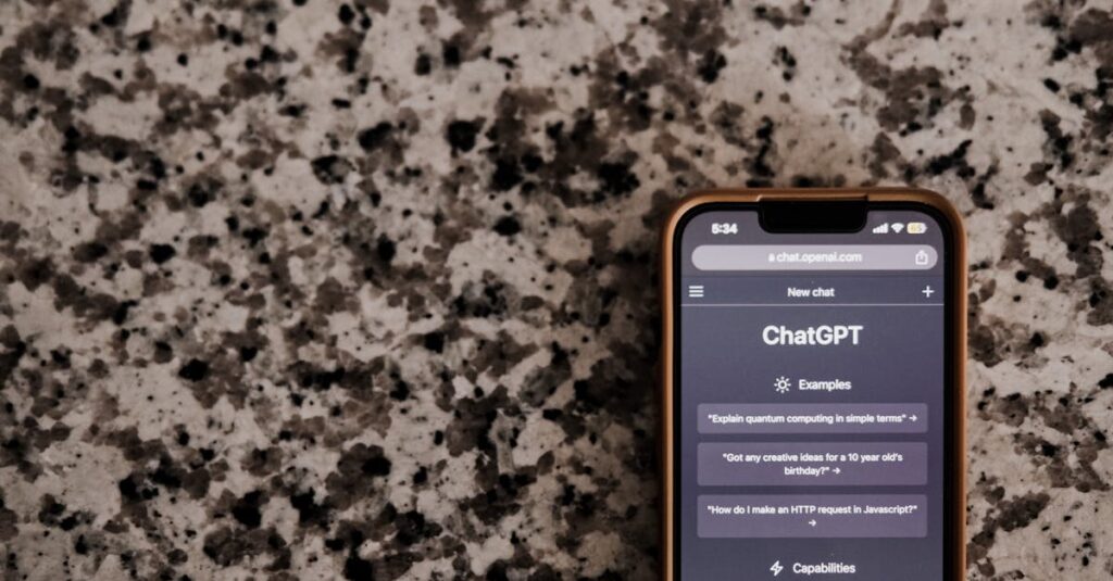 スマホでChatGPTに質問する基本操作を紹介するイメージ画像