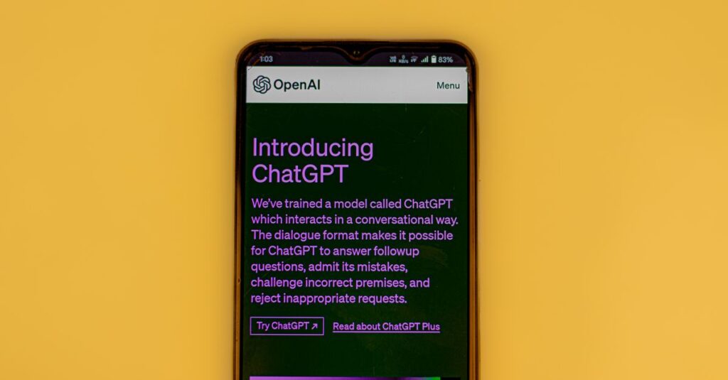 スマホでChatGPTを始める準備として必要なものを紹介するイメージ画像